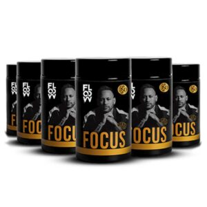 Suplemento alimentar Focus – Mantenha a mente afiada para estudar, criar e executar. 06 Unidade e 180 dias de FOCO