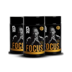 Suplemento alimentar Focus – Mantenha a mente afiada para estudar, criar e executar. 03 Unidade e 90 dias de FOCO
